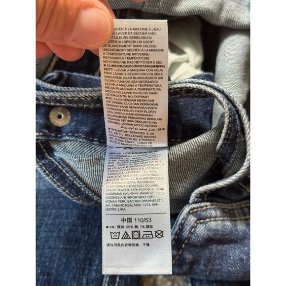 Boys Old Navy Carpenter style Deinm/Jean Overalls size 4T; Adjustable sizing; - Picture 11 of 11